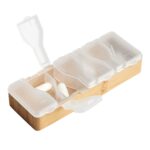 Bambusowe pudełko na tabletki SORTED