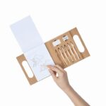 Zestaw do kolorowania PAINTING BAG, kolor brązowy - obrazek 4