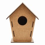 Budka dla ptaków ECO HOME, kolor drewniany - obrazek 2