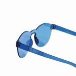 Okulary przeciwsłoneczne FANCY STYLE, kolor niebieski - obrazek 4