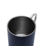 Kubek ze stali nierdzewnej DEEP VALLEY, kolor granatowy - obrazek 3