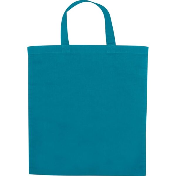 Torba bawełniana Piero 140 g, kolor turkusowy
