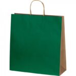 Torba papierowa duża 120 g/m2, kolor zielony