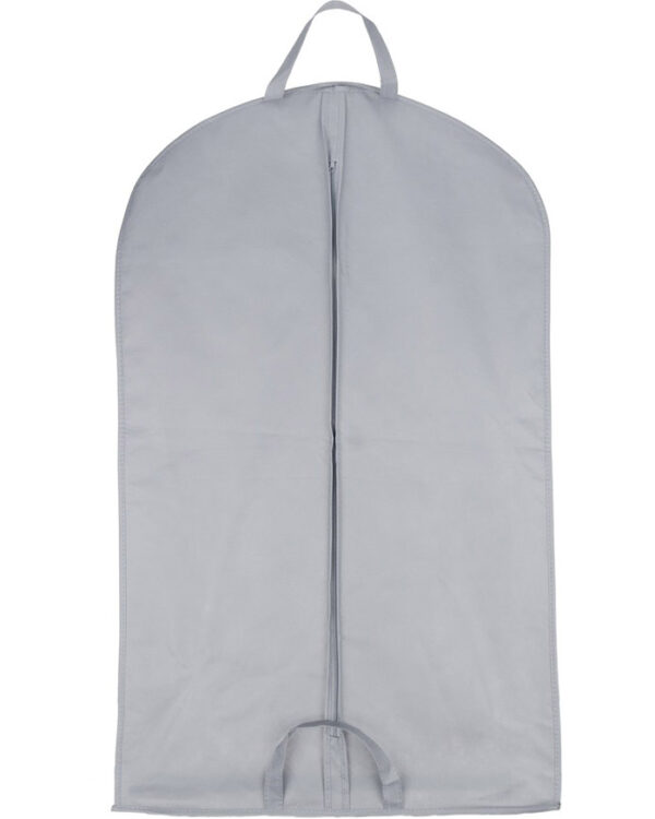Pokrowiec na ubrania non-woven, kolor ciemnoszary