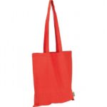 Torba bawełniana Giacomo 180g, kolor czerwony - obrazek 2