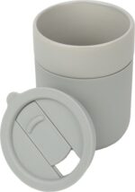 Kubek ceramiczny Adino 340 ml, kolor szary - obrazek 2