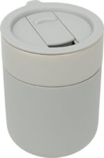 Kubek ceramiczny Adino 340 ml, kolor szary - obrazek 3