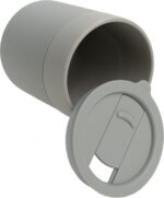 Kubek ceramiczny Adino 340 ml, kolor szary - obrazek 4