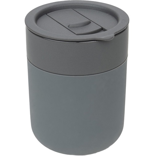 Kubek ceramiczny Adino 340 ml, kolor ciemnoszary
