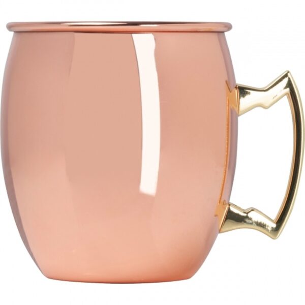Kubek stalowy 500 ml CrisMa, kolor miedziany - obrazek 2