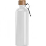 Butelka metalowa Niccola 750 ml, kolor biały - obrazek 3