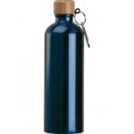 Butelka metalowa Niccola 750 ml, kolor granatowy - obrazek 3