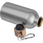Butelka metalowa Mattia 400 ml, kolor szary - obrazek 2