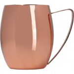 Kubek stalowy 400 ml CrisMa, kolor miedziany - obrazek 2