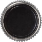 Butelka termiczna 350 ml z cyrkoniami, kolor szary - obrazek 4