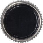 Butelka termiczna 500 ml z cyrkoniami, kolor szary - obrazek 4