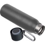 Butelka termiczna Folco 600 ml, kolor ciemnoszary - obrazek 2
