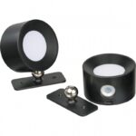 Lampy ścienne 2 szt. CrisMa, kolor czarny - obrazek 2