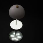 Lampka stołowa, kolor biały - obrazek 4