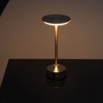 Lampka stołowa, kolor szary - obrazek 3