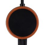 Kabel 3w1 z podświetlanym logo w drewnianej obudowie - LH-ZM04, kolor beżowy - obrazek 4