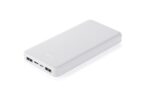 Powerbank SIMPLE 10000 mAh, kolor biały