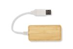 Rozdzielacz bambusowy HUB USB RIVO - obrazek 4